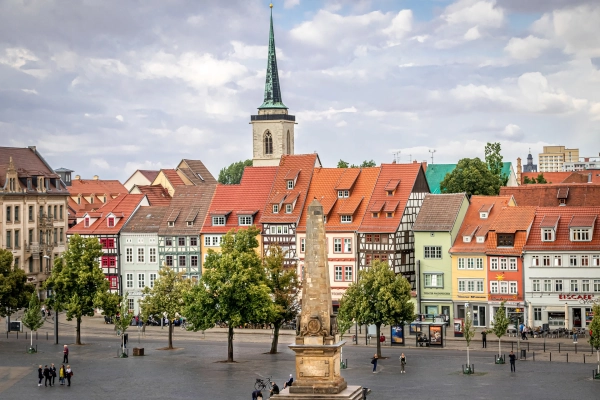 Domplatz von Erfurt